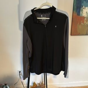 Xersion men’s L running 1/4 zip running shirt